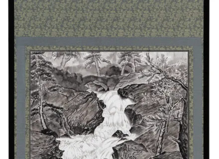 Mountain Cascades in Suiboku