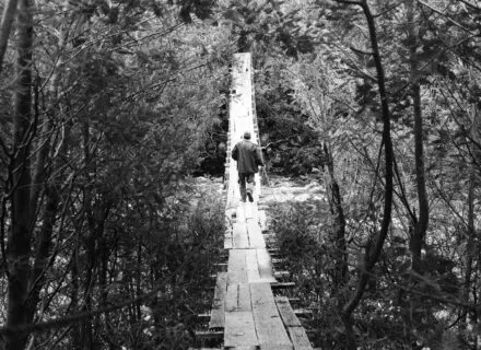 Bridge over the Renaico River, Mulchén Memory Site. Photo by Daniela Morales Fredes.