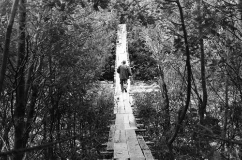 Bridge over the Renaico River, Mulchén Memory Site. Photo by Daniela Morales Fredes.