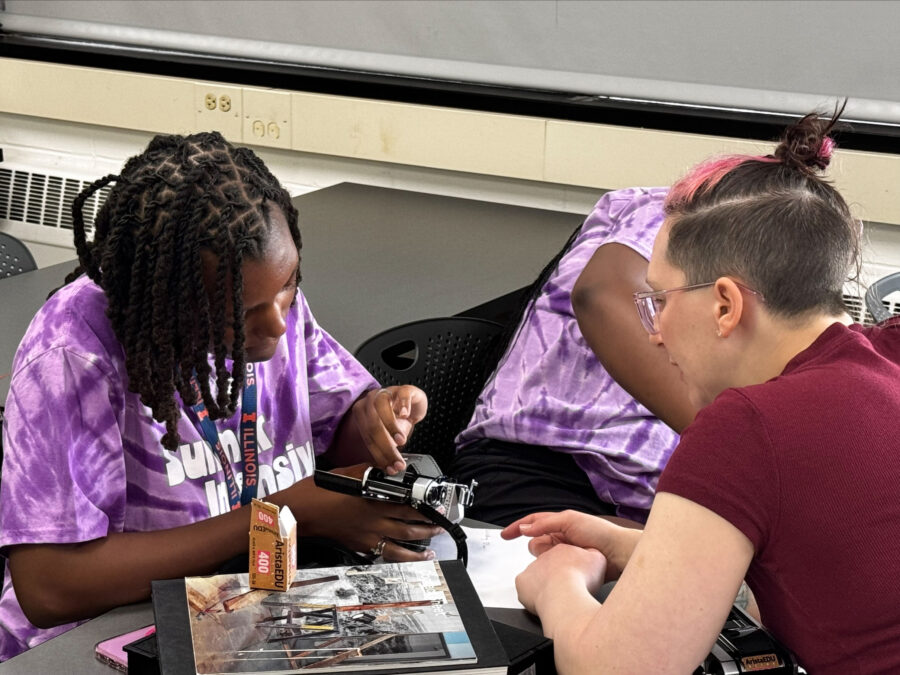 people working on photography