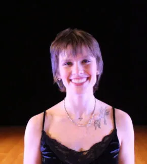 tessa olson smiling
